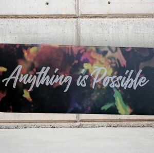 New In Box Zox  'Anything is Possible' Imperial Bracelet Size Medium